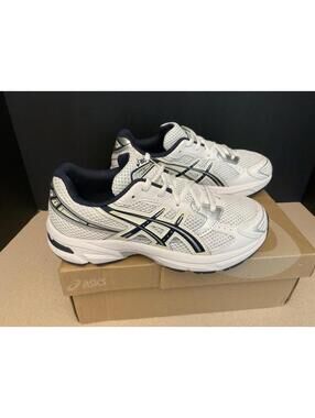 New! ASICS Gel 1130 White/Arctic Sky Athletic Shoes. Youth’s 5.5Y. Women’s 7.